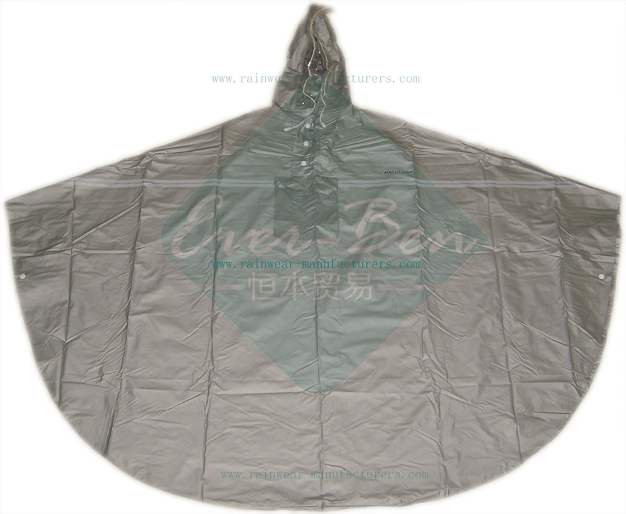 PVC bicycle rain jacket-waterproof cycling poncho supplier